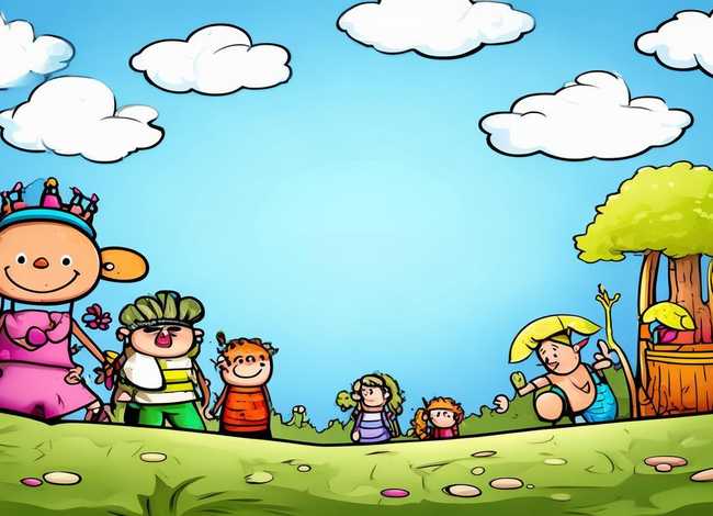 儿童连环画图片大全故事四格；儿童连环画图片6张 简单