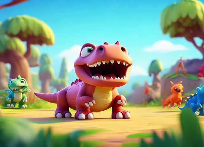 恐龙故事视频早教儿童 - 恐龙故事动画片视频