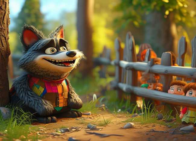 少儿故事大灰狼的故事；少儿故事大灰狼的故事视频