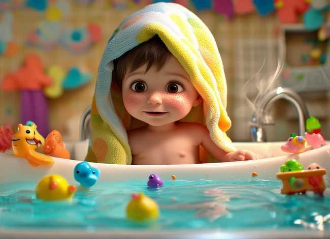 关于洗澡的儿童小故事，关于洗澡的幼儿故事