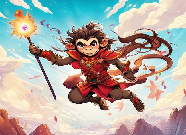 儿童文学封面 儿童文学封面孙悟空