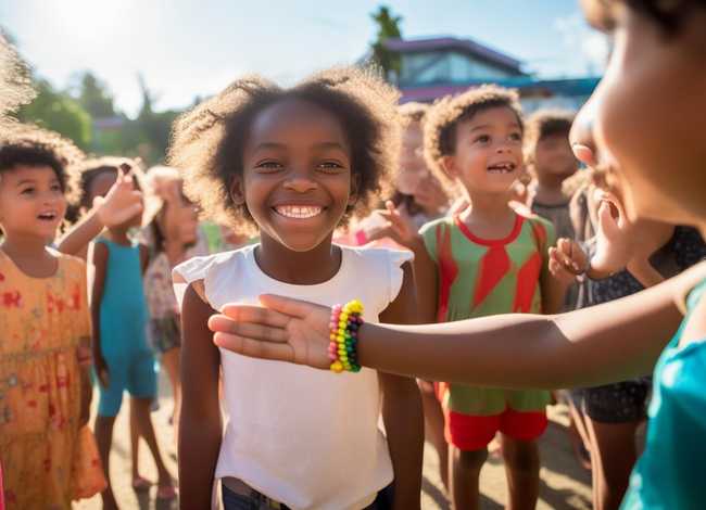 儿童故事问候 - 幼儿园一声问候的小故事