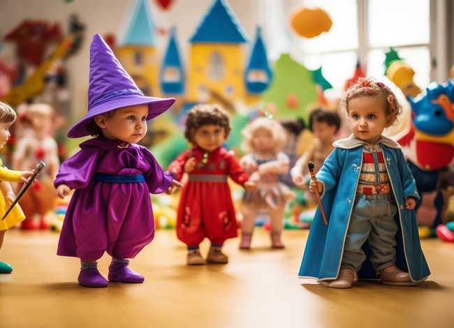 儿童扮演角色 儿童扮演角色的玩具