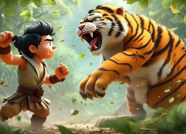 儿童故事武松打虎的故事 少儿版武松打虎的故事