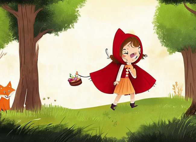 儿歌多多小红帽的故事；贝瓦儿歌小红帽的故事