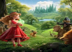 绿野仙踪,故事、绿野仙踪故事简介100字