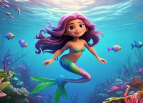 美人鱼故事儿童，美人鱼少儿故事