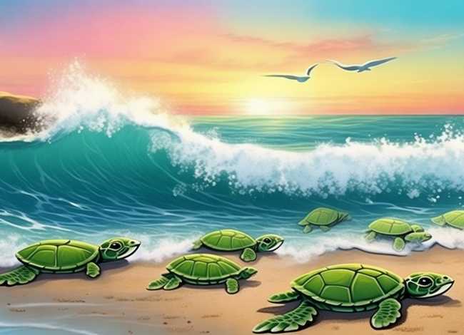 关于小海龟的绘本故事；关于小海龟的绘本故事有哪些