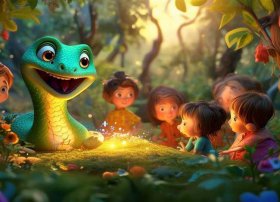 蛇的故事儿童音频；蛇的故事视频