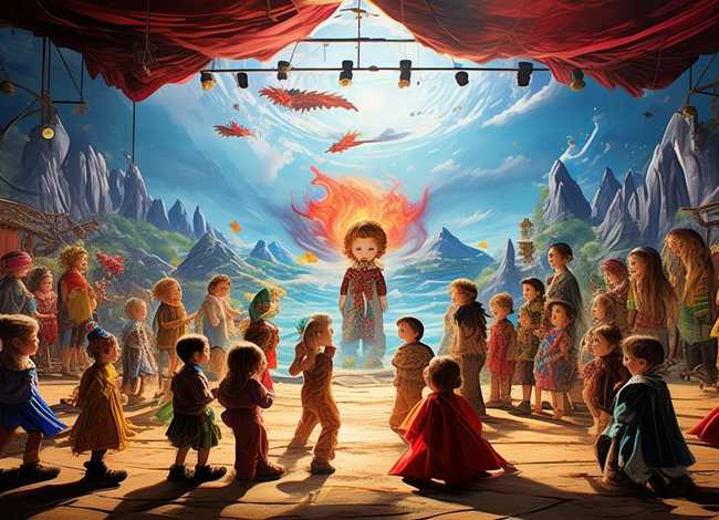 儿童讲大战红孩儿故事比赛（绘本故事大战红孩儿）