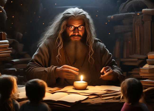 说书童话故事 - 说书人讲故事范例