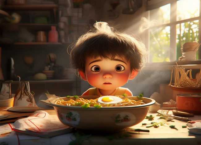 一碗面的故事儿童 一碗面的故事作文500字
