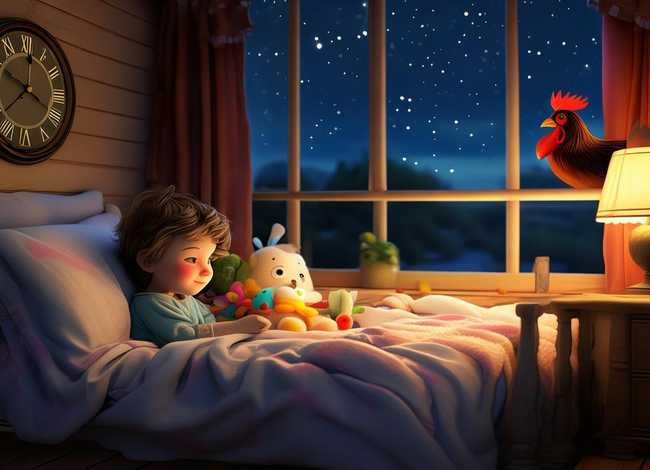 儿童睡前故事半夜鸡叫在线听 幼儿故事在线听睡前半夜鸡叫