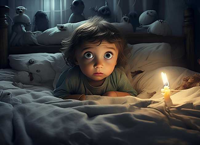 关于害怕的故事幼儿；关于害怕的故事幼儿版