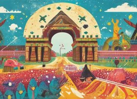 黄帝陵怎么画儿童画 - 黄帝陵怎么画儿童画图片