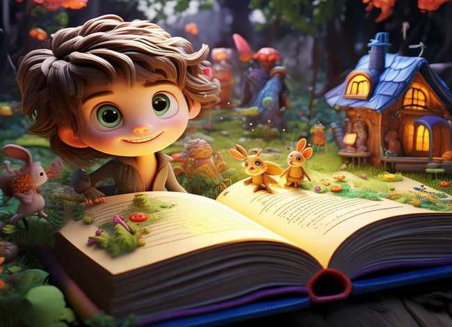 一篇儿童故事书图片 - 一篇幼儿故事