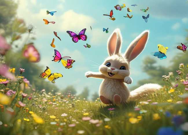 小兔子故事简短好玩的、小兔子故事简短好玩的作文