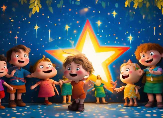 儿童版星星的故事 - 幼儿园星星的故事
