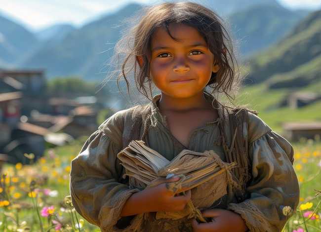 贫困山区孩子的事迹 - 贫困山区孩子的事迹材料