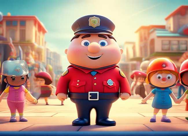 儿童故事安全警长，我想听安全警长的故事