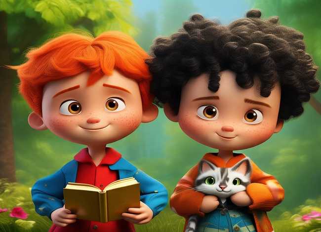 好人和坏人儿童故事 - 一个好人和坏人的故事