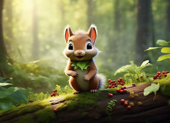 小松鼠幼儿故事 - 小松鼠幼儿故事视频