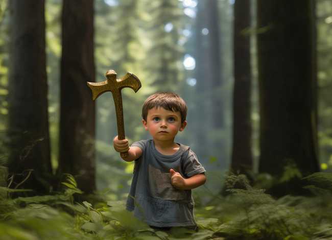 儿童故事金斧头主要内容；故事金斧头主要内容30字左右