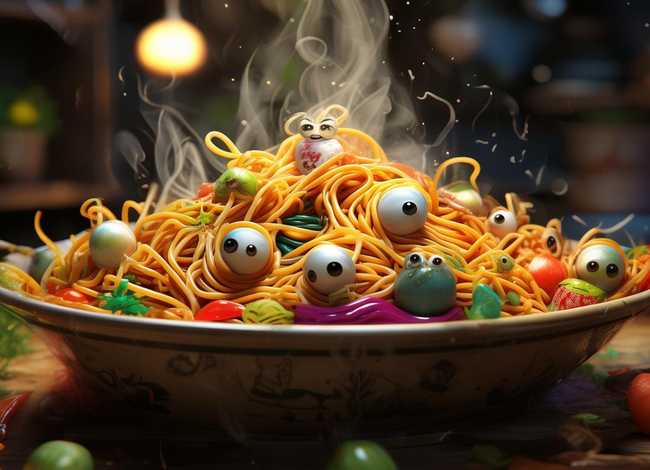 面条绘本故事；面条的绘本故事