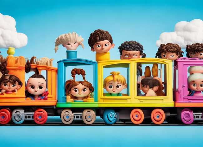 儿童发型火车图；儿童发型火车图片大全