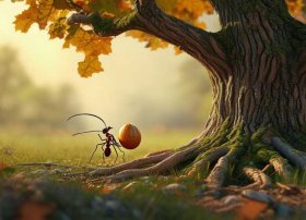 故事《蚂蚁报恩》 - 故事《蚂蚁报恩》主要内容