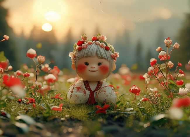 儿童故事人参娃娃；人参娃娃故事视频