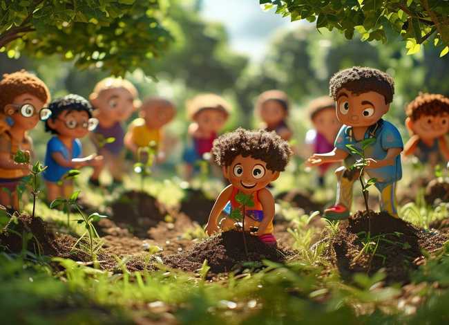 儿童故事种树 - 种树幼儿故事