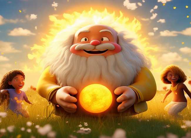 儿童故事太阳公公 - 太阳公公 故事