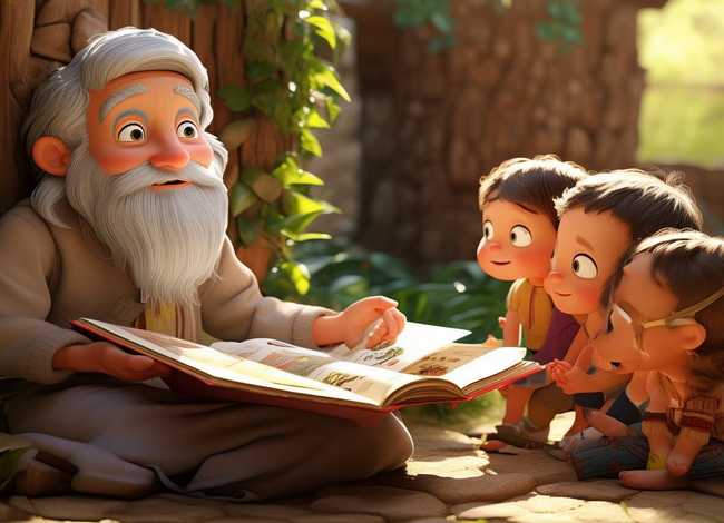 关于传统美德的儿童故事（关于传统美德的幼儿简单小故事）