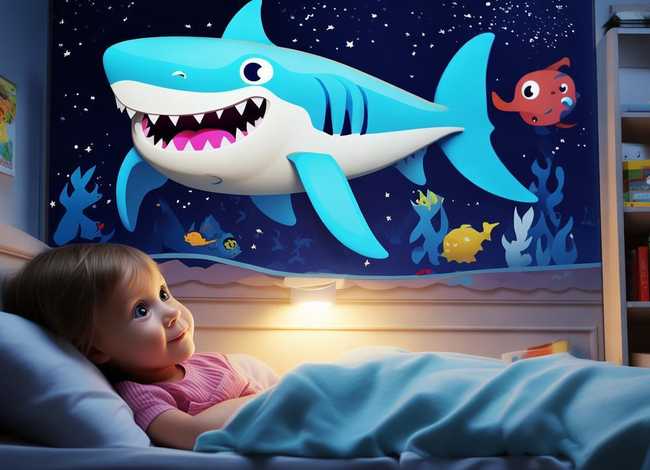 儿童故事书鲨鱼睡前故事（宝宝睡前故事鲨鱼）