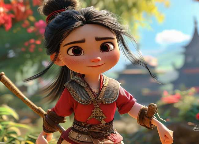 花木兰的儿童故事完整版、花木兰少儿版故事