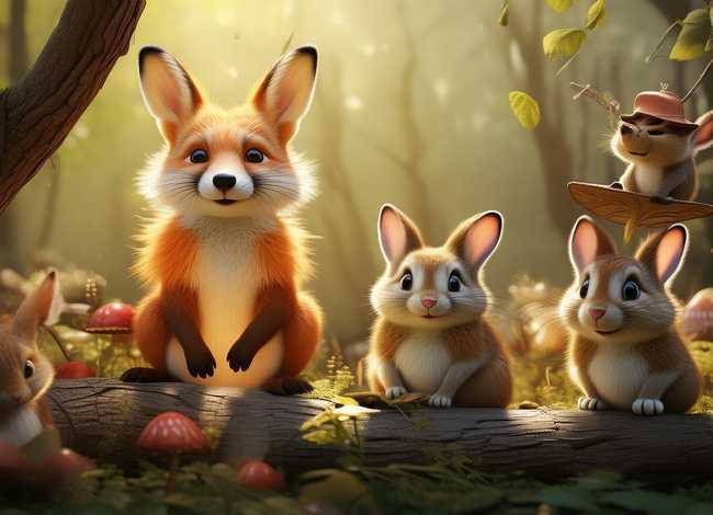 动物搞笑小故事、动物搞笑小故事可以画出来的