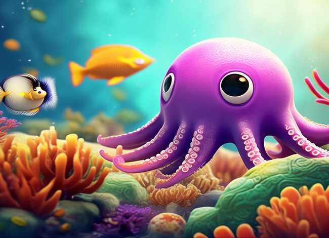 小章鱼的儿童故事，小章鱼的故事幼儿