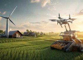 科技乡村主题绘画，科技乡村主题绘画图片