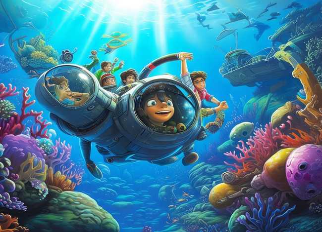 海底小纵队的故事一年级讲，免费讲海底小纵队的故事