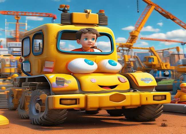工程车儿童故事mp3、工程车的幼儿的故事