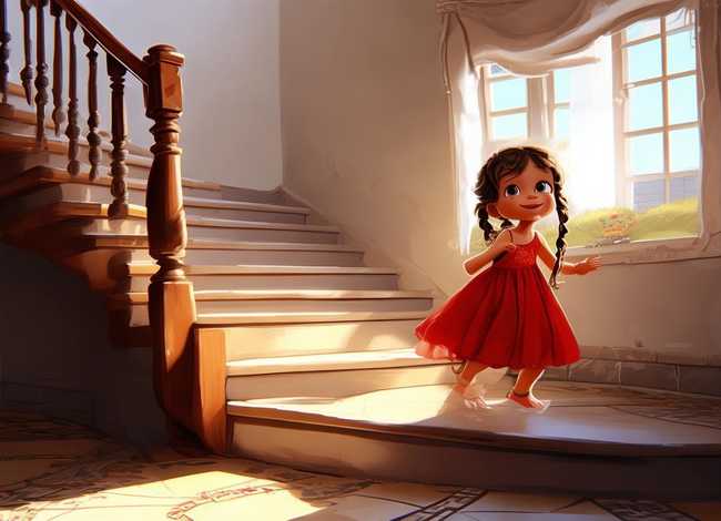 me too绘本视频；绘本meli on the stairs