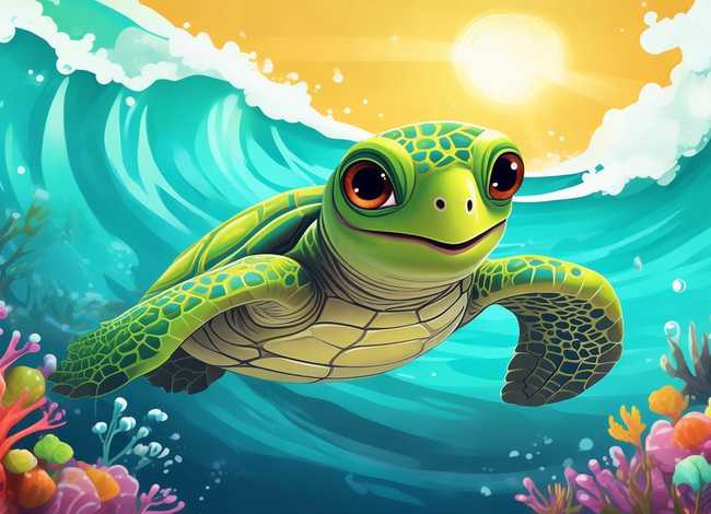 小海龟的勇敢旅程绘本故事（小海龟的勇敢旅程绘本故事视频）