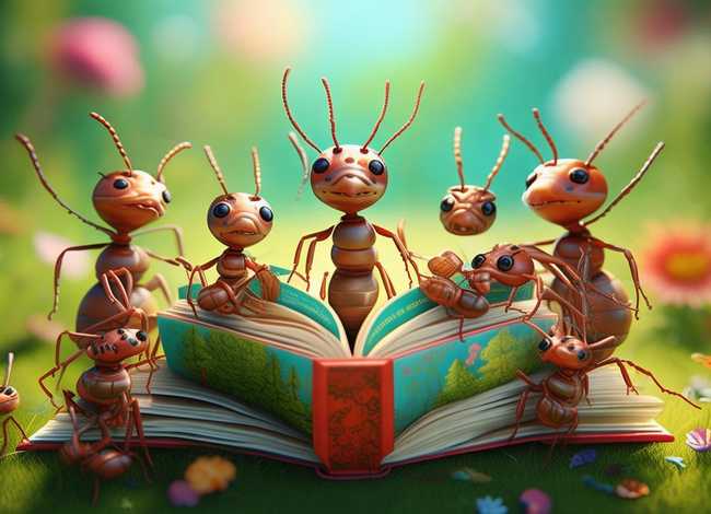蚂蚁的故事绘本内容；蚂蚁的故事绘本内容图片