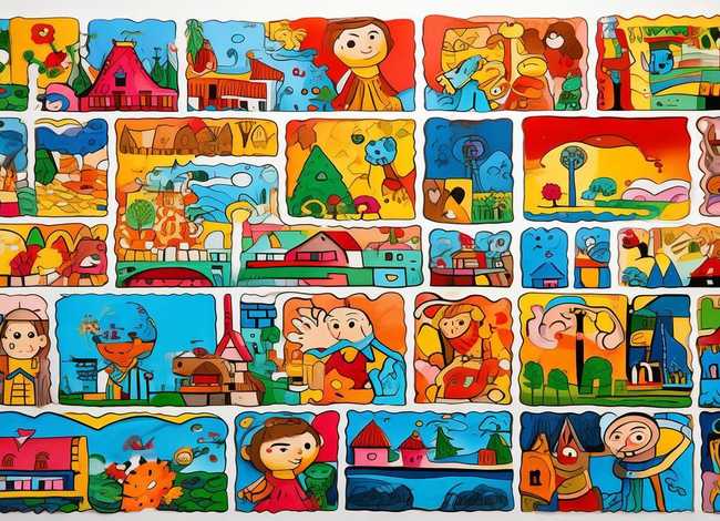 儿童故事的手抄报图片大全、简单故事手抄报图片大全