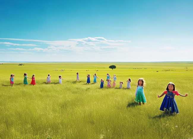 关于大草原的儿歌（关于大草原的儿歌简谱）