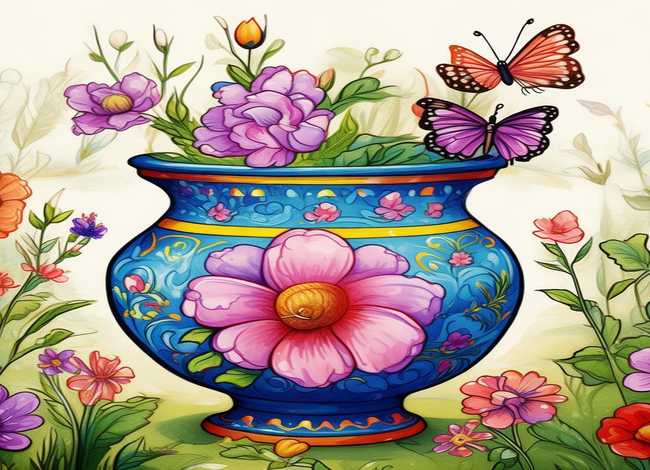 花瓶的绘本故事，花瓶的绘本故事怎么画