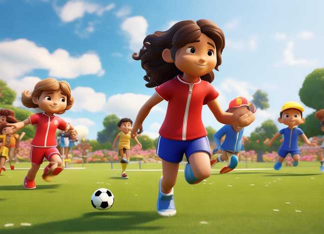 儿童运动故事简短，运动健儿故事