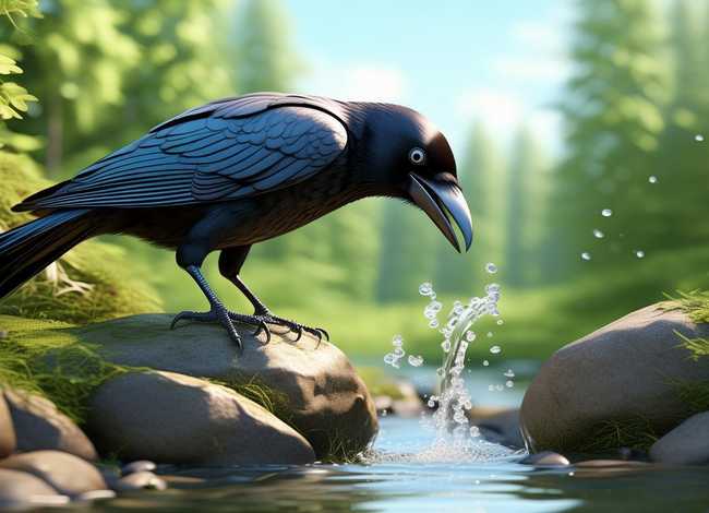 儿童故事 乌鸦喝水在线听免费听，少儿故事乌鸦喝水视频