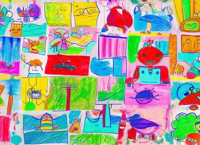 我的故事幼儿绘画作品，我的故事幼儿绘画作品图片